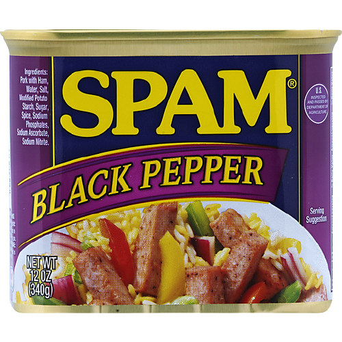 black pepper spam