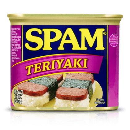 teriyaki spam